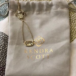 Clear,gold Kendra Scott